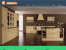 Tablet Screenshot of mueblesgalvez.com